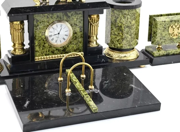 Письменный набор для кабинета "Георгий Победоносец"